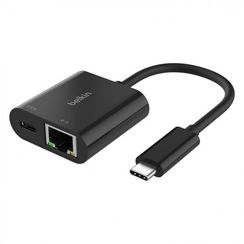Адаптер Belkin USB-C to Ethernet (INC019BTBK) Black / Черный