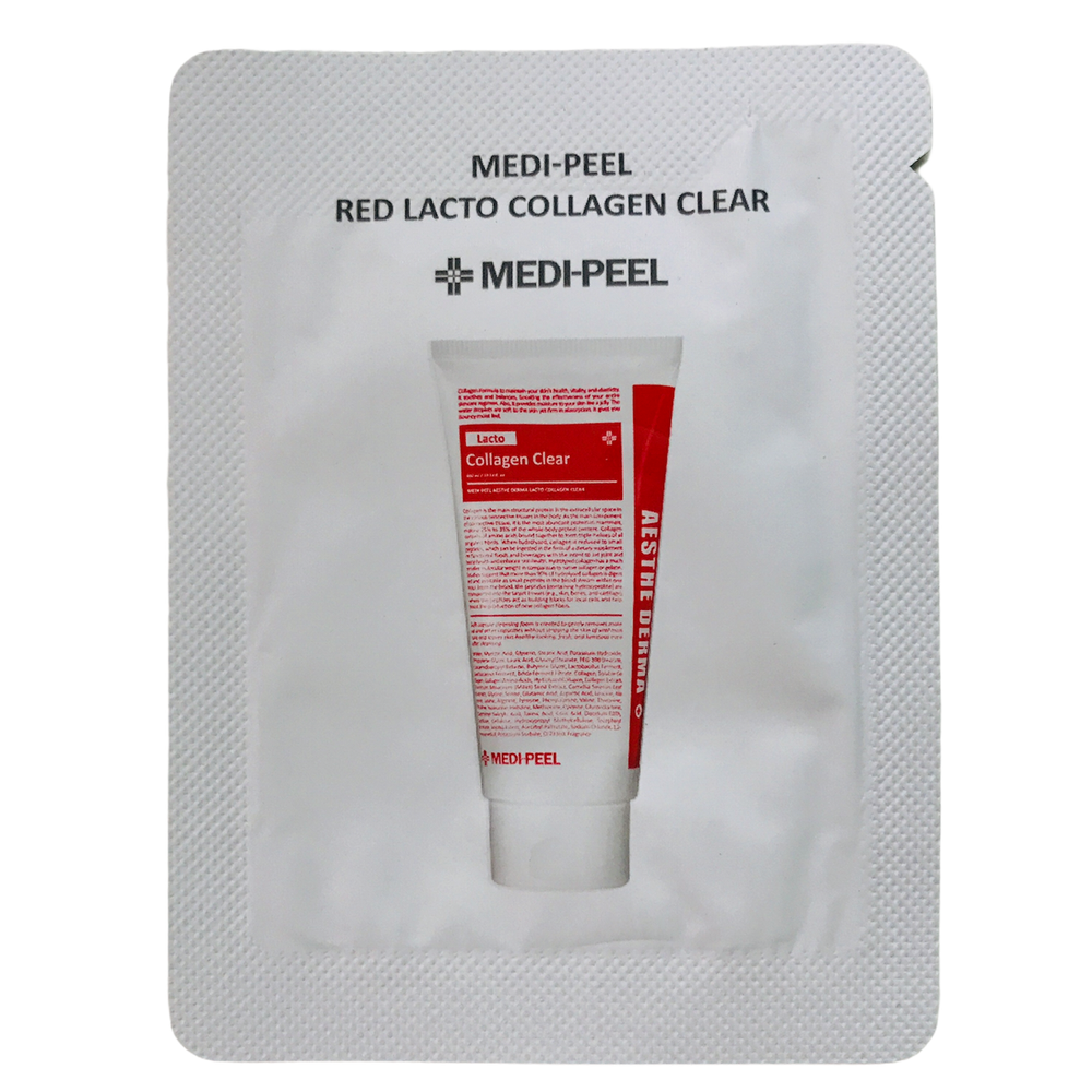 Пенка для умывания с коллагеном MEDI-PEEL Aesthe Derma Lacto Collagen Clear 1,5 мл