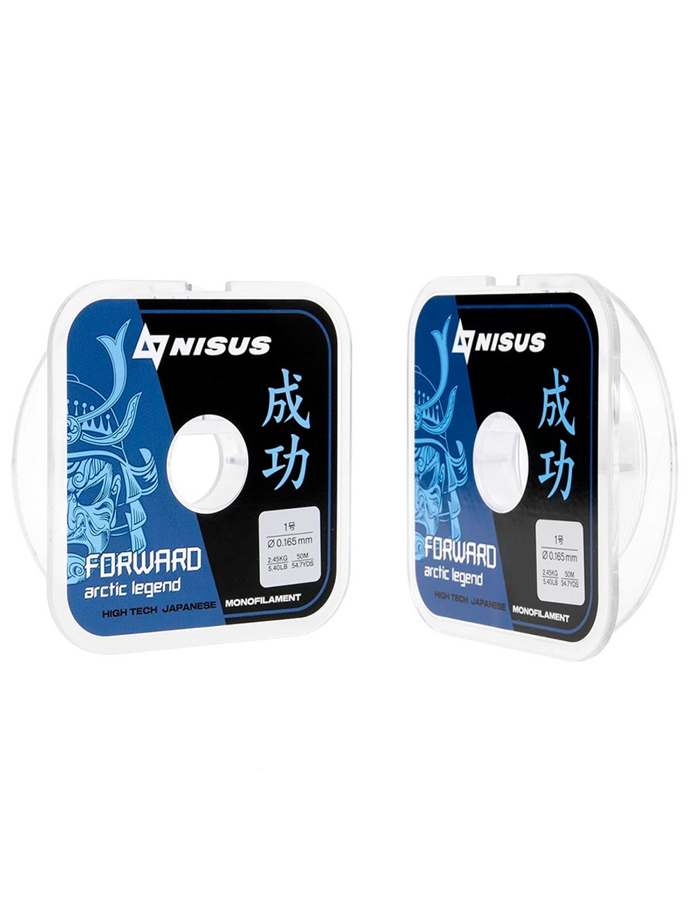 Леска для рыбалки Nisus FORWARD ARCTIC LEGEND Nylon Transparent 0,286mm/50m (N-FAG-0.286-50)