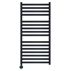 Полотенцесушитель электрический Lemark Bellario LM68116EBL П16 500x1100, левый/правый, черный