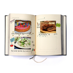 Семейная кулинарная книга my family чёрная