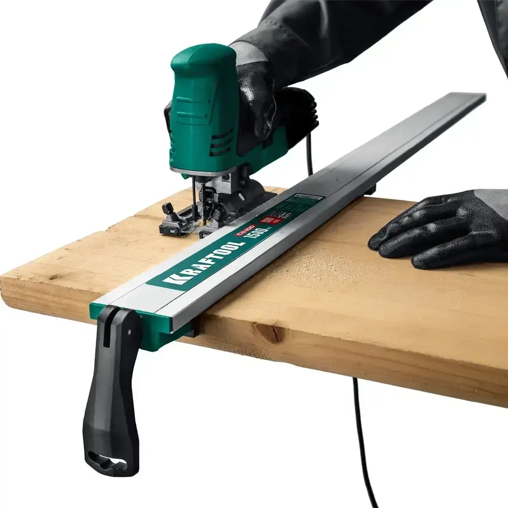 Направляющая шина KRAFTOOL CG-150, 1530 мм, зажимная (11709)