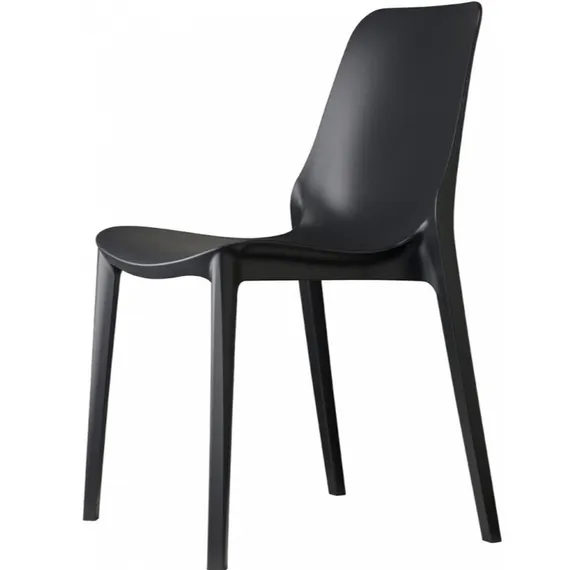 Стул пластиковый Ginevra, антрацит