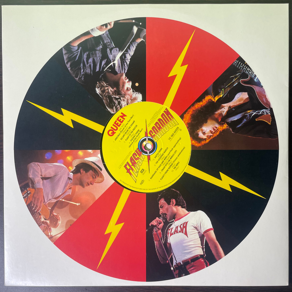 Queen ‎– Flash Gordon (Швеция 1980г.)