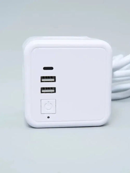 Сетевой фильтр с предохранителем куб