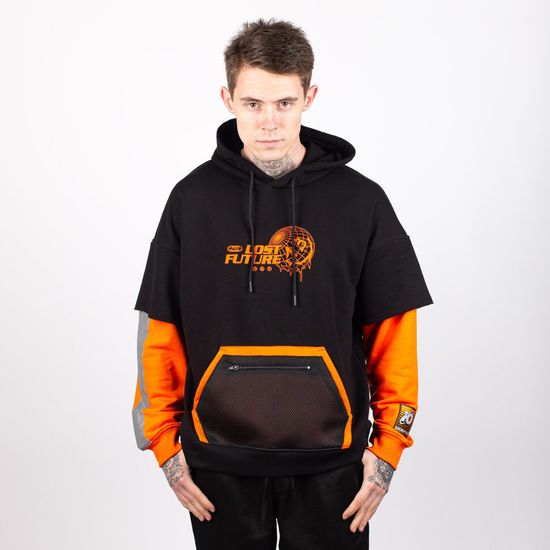 Худи ЮНОСТЬ™ Сеть 2.0 Черный