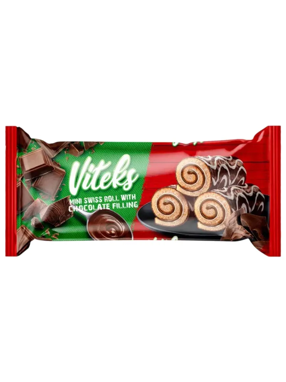Мини рулетики с Шоколадной начинкой Витекс 150 г * 3 шт