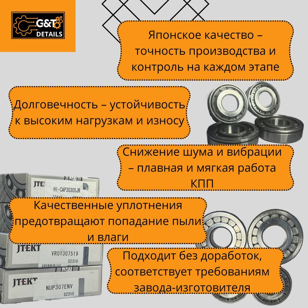 Комплект подшипников JTEKT / KOYO