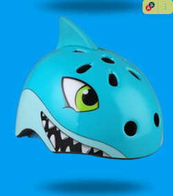Шлем детский Corsa Cool (акула-голубая) размер М