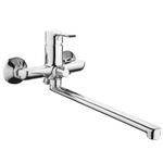 Смеситель для ванны Melodia della vita Metallica картридж 35 мм, длинный излив 350 мм, хром MDV35541