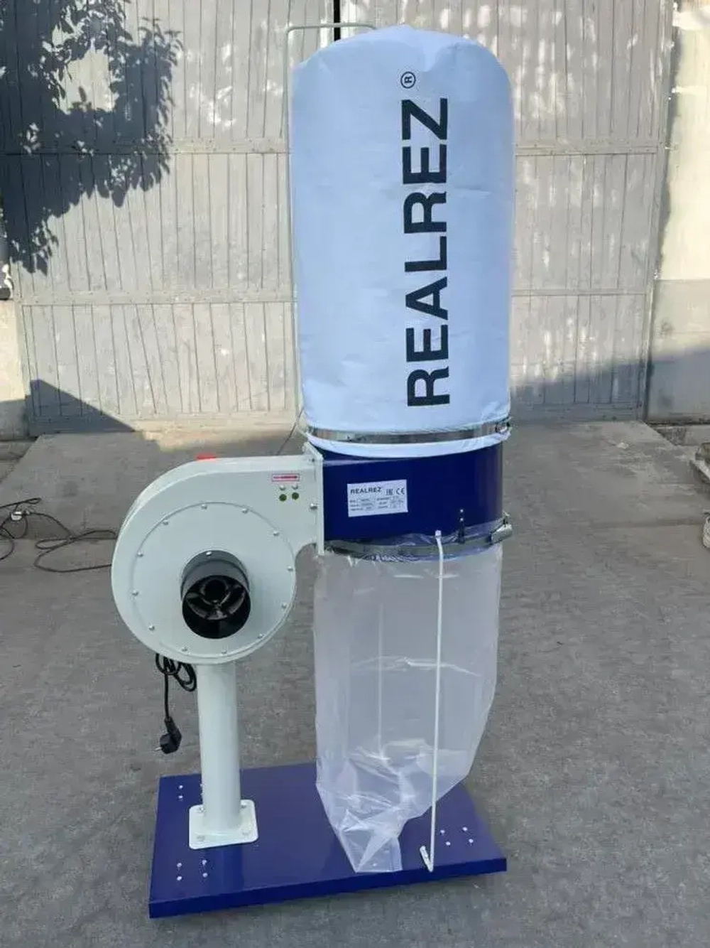 Стружкоотсос, Вытяжка для стружки REALREZ FM230/220В, 750 Вт