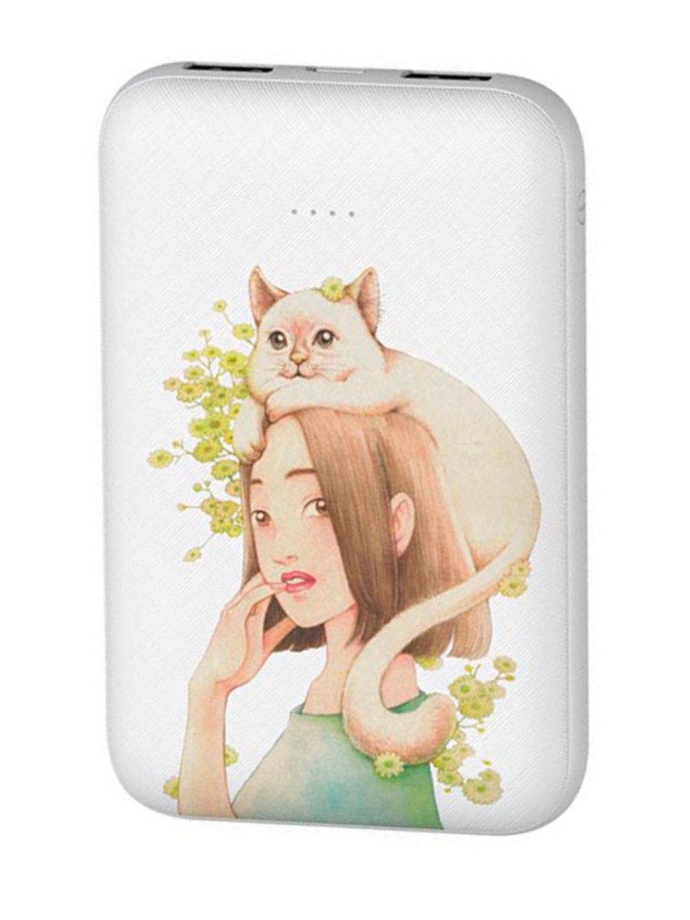 Power Bank 10000mAh, Baseus Mini JA For Cat, белый