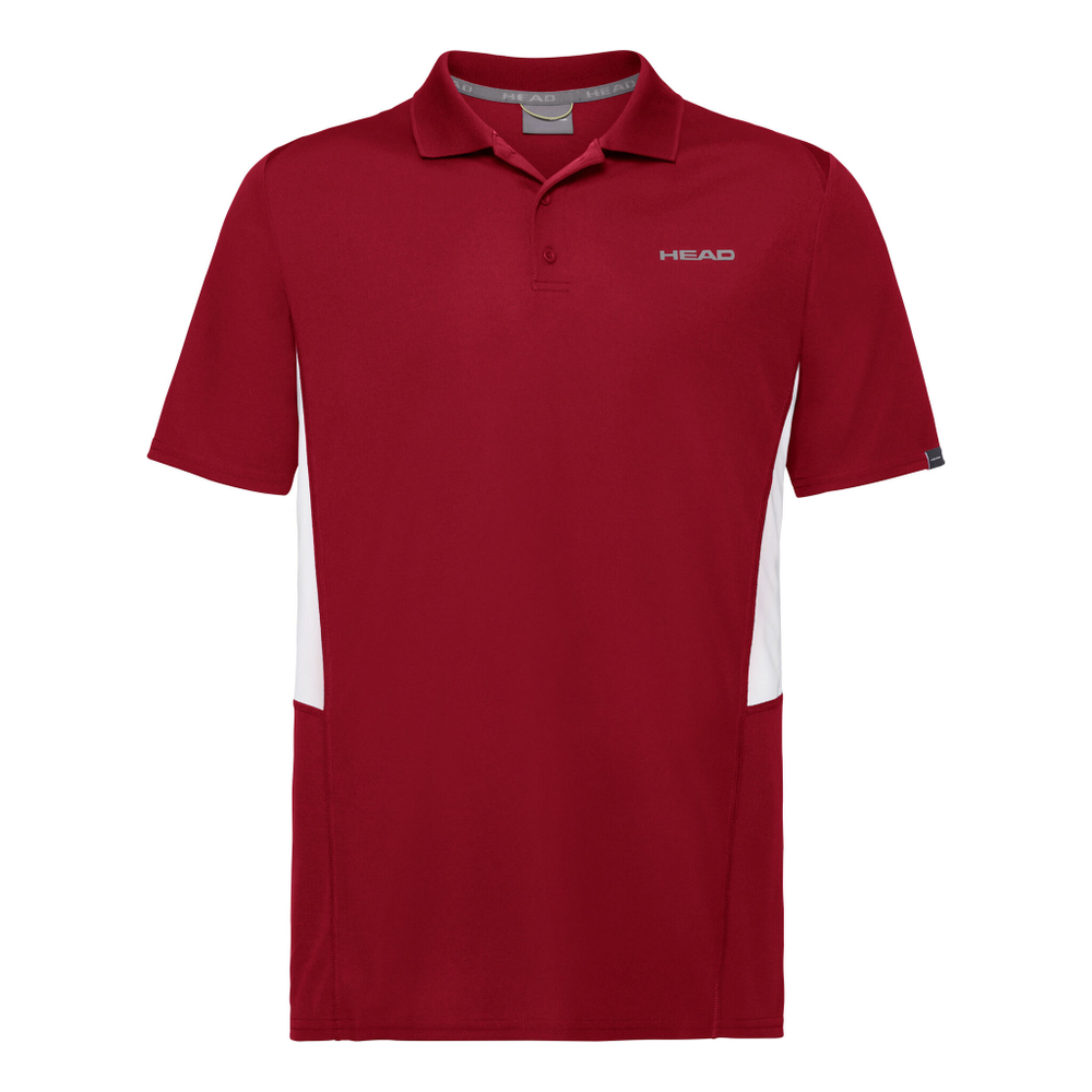 Мужское теннисное поло HEAD Club Tech Polo Men - Red, White