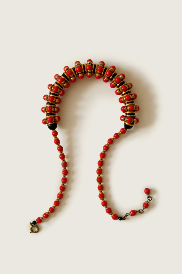 Колье из керамики