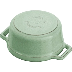 STAUB Мини-кокотница 10 см чугунная кастрюля 250 мл мята