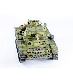 Р/У танк Taigen 1/16 Panzerkampfwagen III (Германия) дым, свет V3 2.4G RTR камуфляж