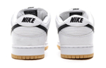 Nike Dunk SB pro iso "white gum" classic appearance and modern fashion combine non-slip lightweight low-top sneakers for men and women with the same style of white and black