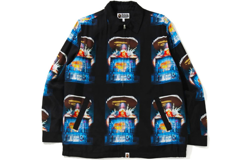 A Bathing Ape Invasion Rayon Куртка