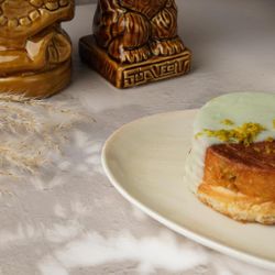 Тарелка 19*16,5 см овальная Velho Island Ivory By Bone Innovation [6]