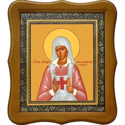 Аполлинария Тупицына Святая мученица. Икона на холсте.