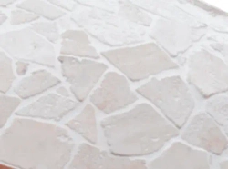 Печь для пиццы Morello Forni FRV100CM Cupola Mosaic Travertino Paglierino Белая Фуга