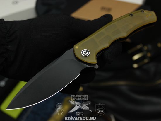 Нож складной CIVIVI Praxis C803M сталь клинка 9Cr18MoV, рукоять Ultem