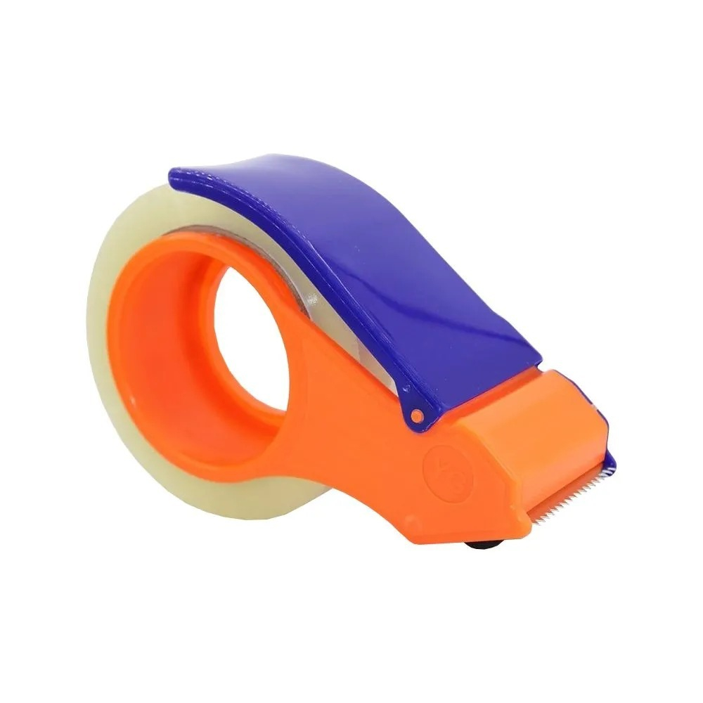 Диспенсер для упаковочного скотча (клейкой ленты) ручной, ширина втулки 48 мм, MC-Basir, дозатор широкого скотча