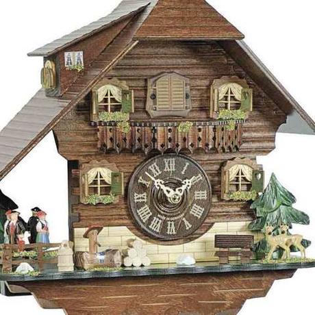 Настенные часы с кукушкой Sars T5091-8M