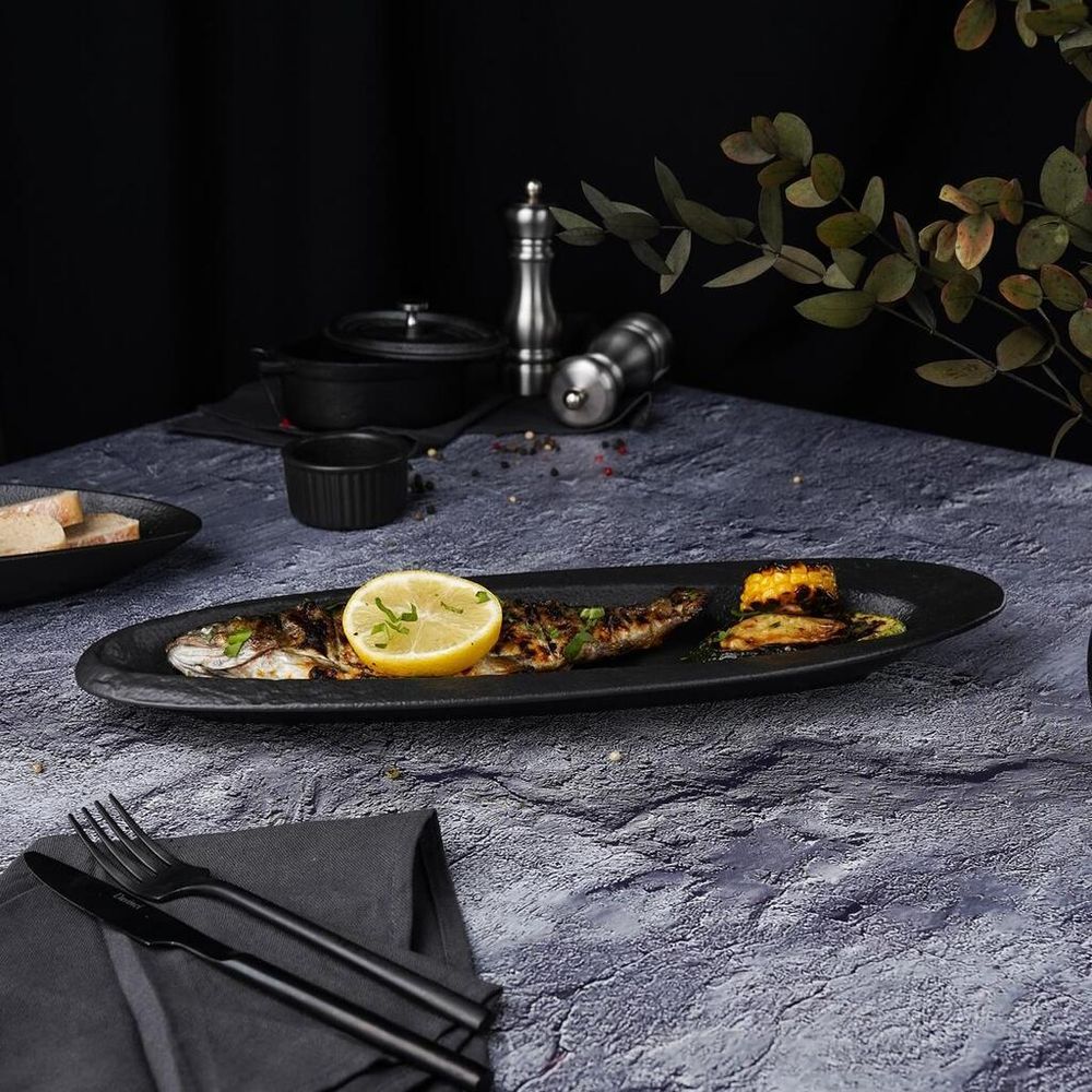 Блюдо овальное 40,8*14 см h3,5 см   P.L. Proff Cuisine [1]