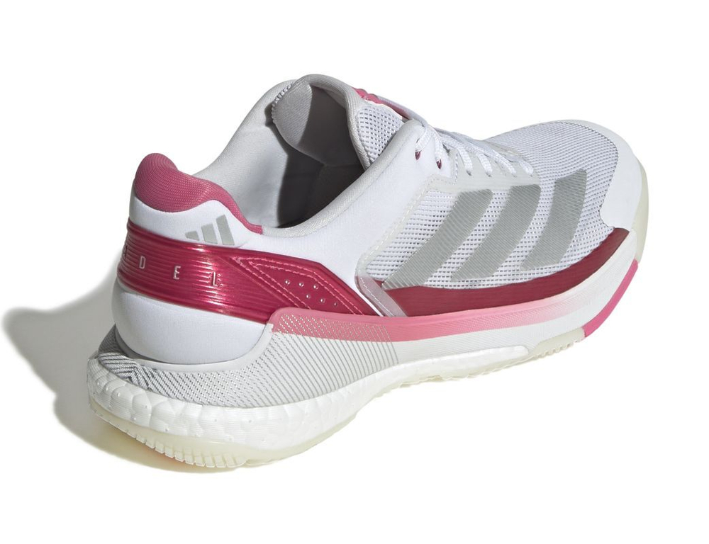 Женские  кросовки для Padel Adidas Crazyquick Boost Padel W - белый, Розовый