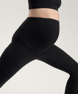 OYSHO Брюки-клеш для беременных Comfortlux 80 см, черный