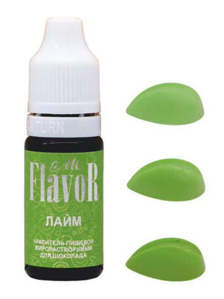 Краситель Mr.FlavoR Жирорастворимый Лайм10мл