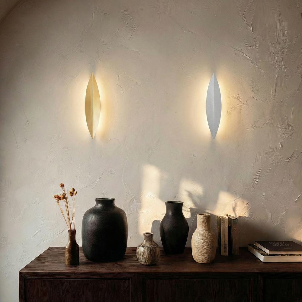 808674 Бра MURO FOGLIA 6W LED 480LM СЕРЕБРО 3000K