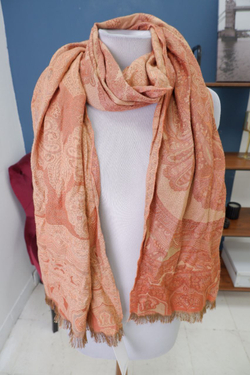 Палантин для зимнего образа