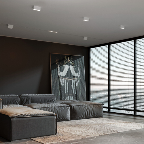 Накладной светодиодный светильник Elektrostandard Block 10W 3000K 25109/LED белый