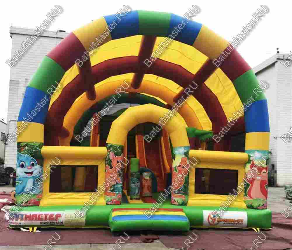 Надувной батут "В гостях у кенгуру"