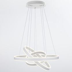 Citilux Дуэт CL719650 LED Люстра подвесная с пультом Белая