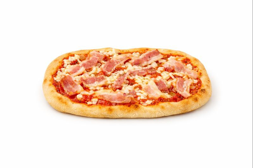 Пицца Римская "Панчетта" с копченым беконом