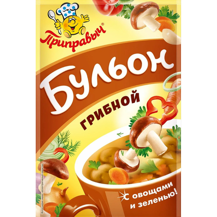 Бульон Грибной Приправыч 75 гр