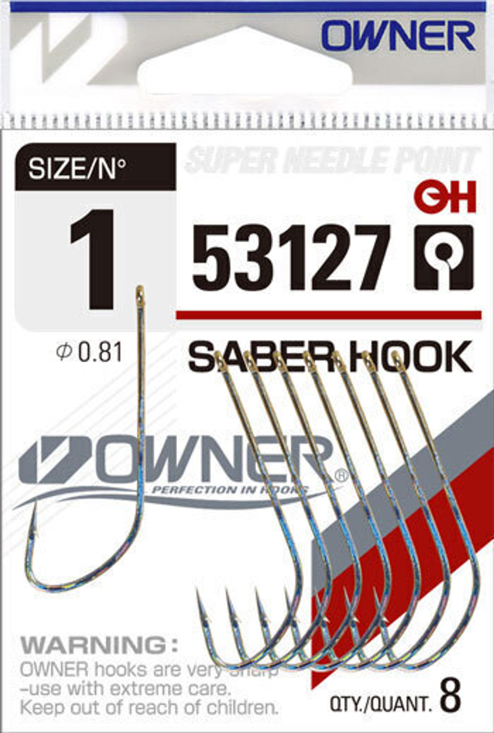 Крючок Owner 53127 №01