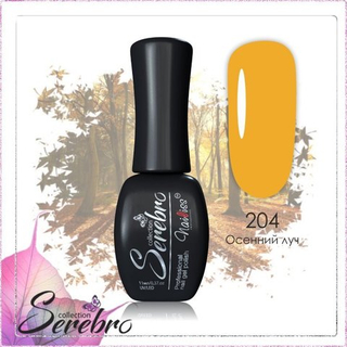Гель-лак "Serebro" №204, 11 мл