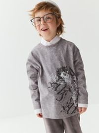 Лонгслив оверсайз "Арлекино"