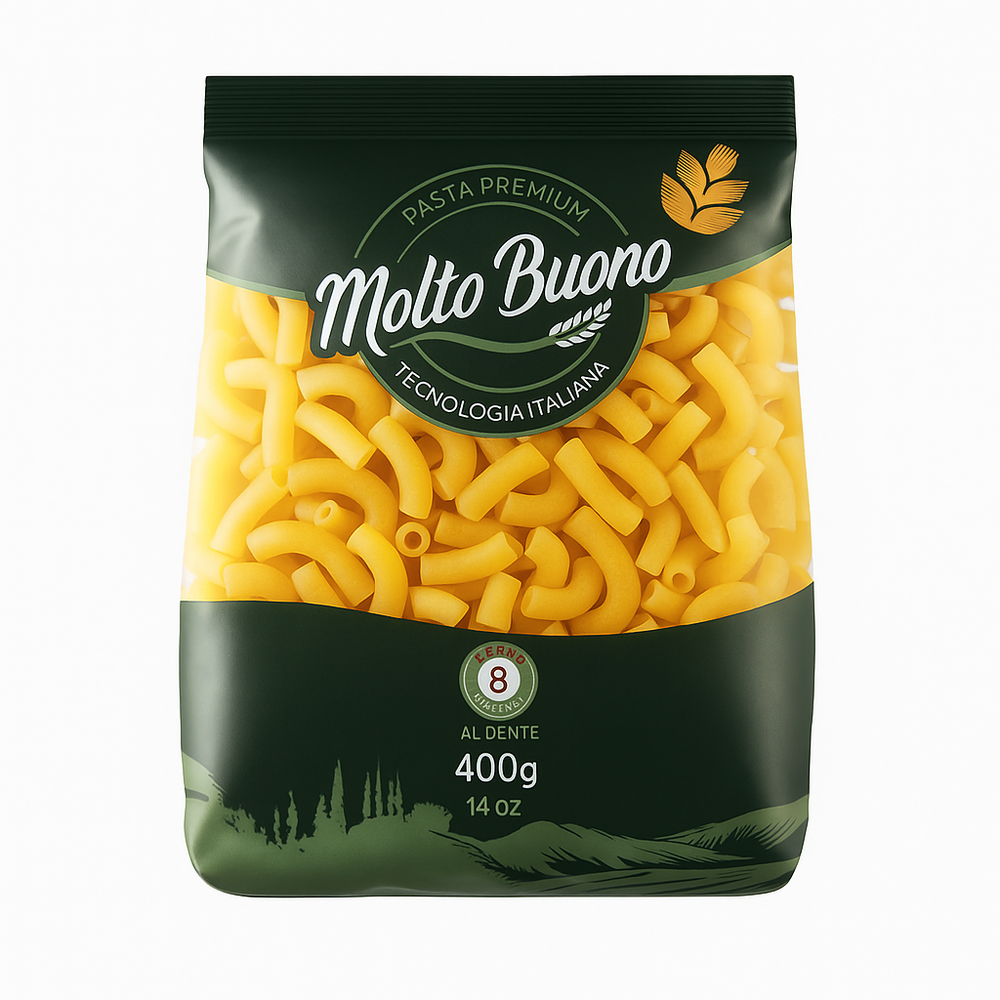 Макароны Molto Buono витые 400 гр