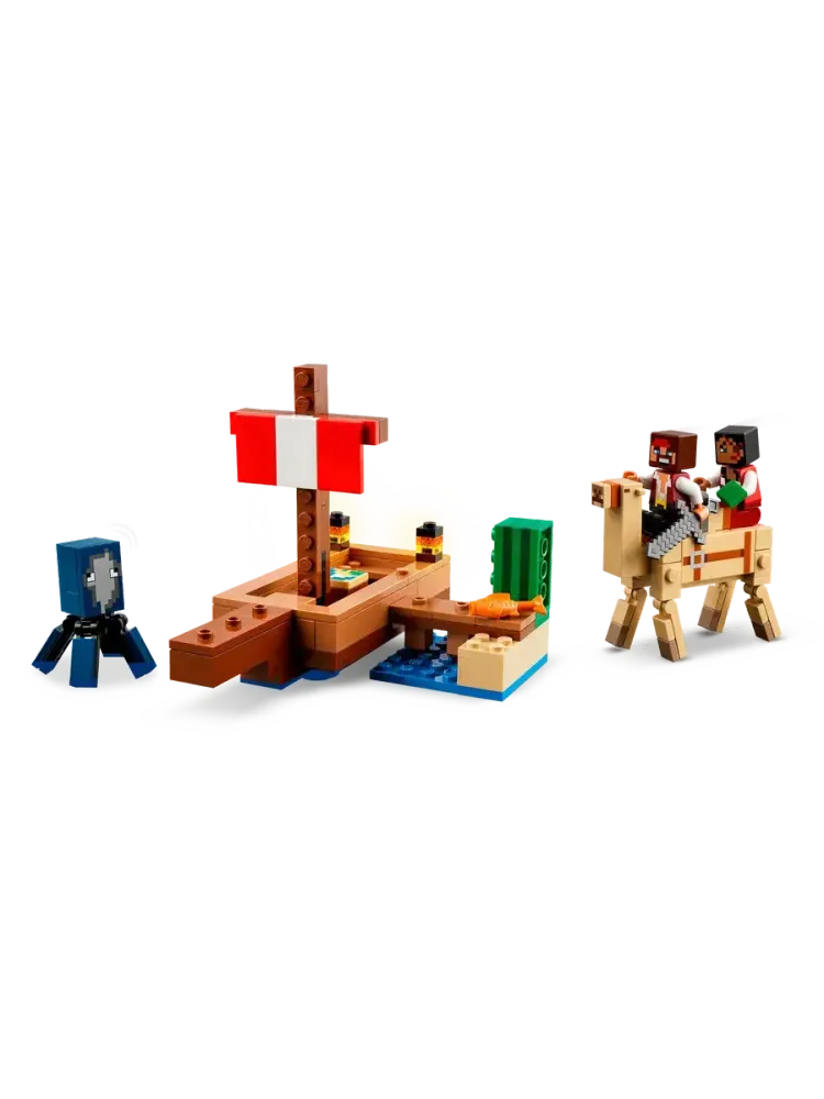 Конструктор Minecraft 21259 Круиз на пиратском корабле