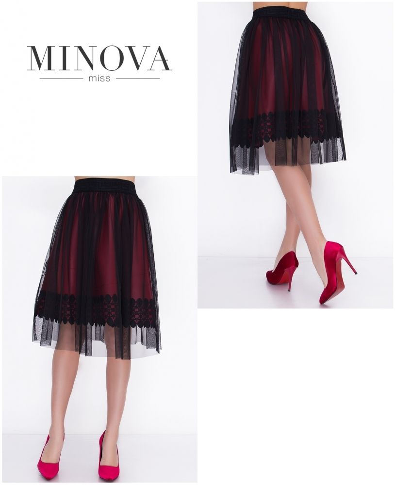 Юбка 1058-красный Minova