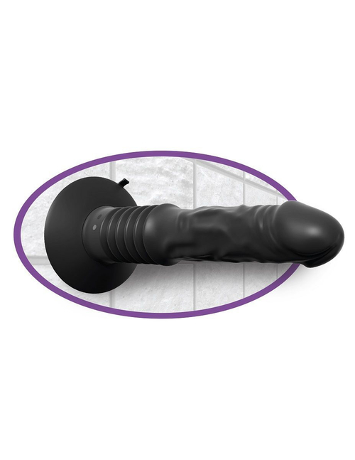 Анальный вибростимулятор Pipedream Vibrating Ass Fucker, 30,5 см