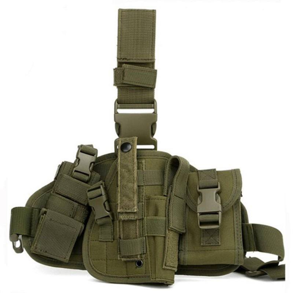 Тактическая набедренная кобура / олива
