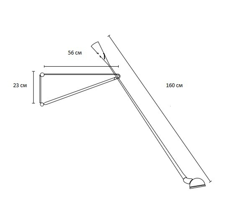 настенный светильник Flos 160