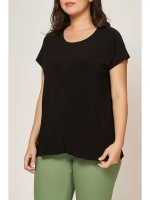 Блузка футболка черная