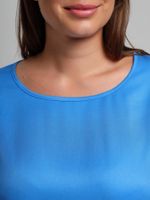 Блузка Летний драйв-2 Виотекс ГОЛУБОЙ